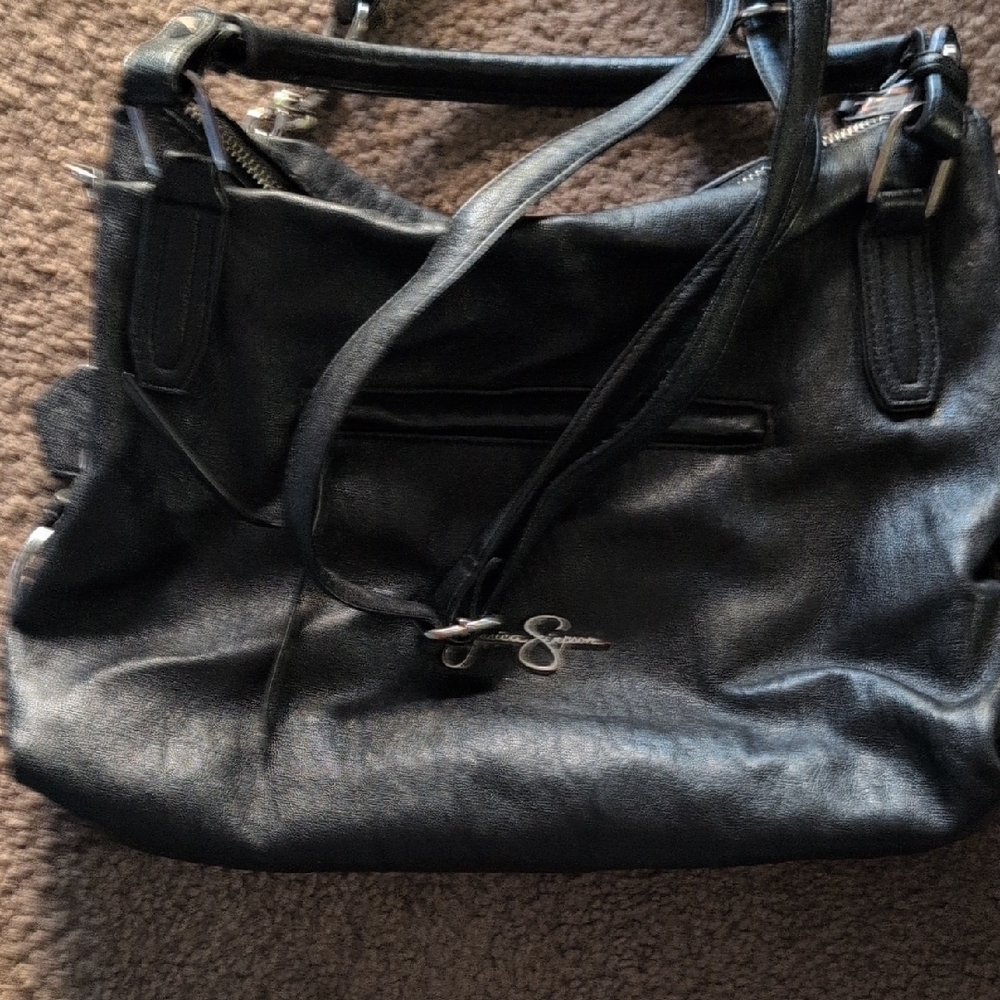 Jessica Simpson Elegant Black Shoulder Bag